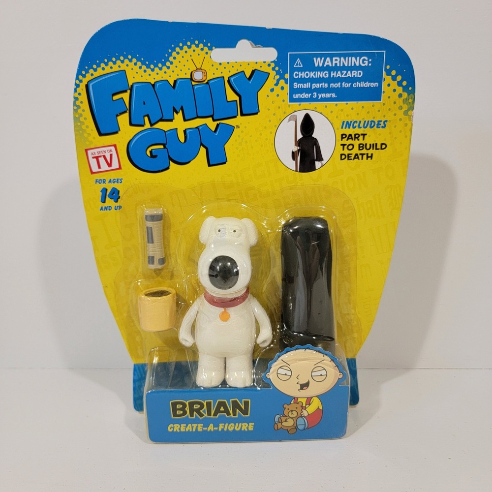 Family Guy Brian Create-A-Figure Action Figure Walgreens 2012 Build Death Part